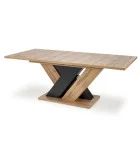 FOLDING TABLE BRANDON 160 - 200/90 CM WOTAN OAK / BLACK order